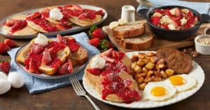 Bob Evan's breakfast