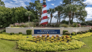 Harbour Lights Resort entrance