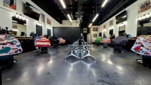 review of the Neptune's barbershop in the fantasy Harbor district of Myrtle Beach